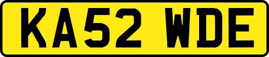 KA52WDE