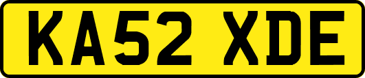 KA52XDE