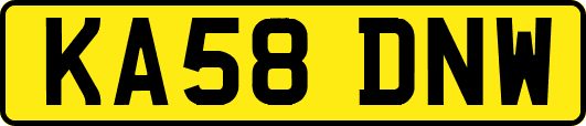 KA58DNW
