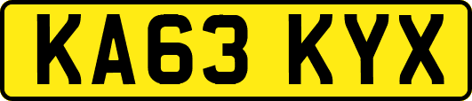 KA63KYX