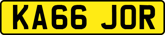 KA66JOR