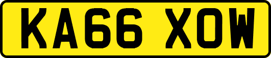 KA66XOW