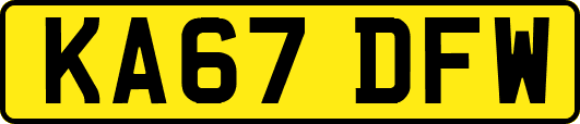 KA67DFW