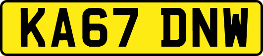 KA67DNW