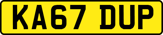 KA67DUP