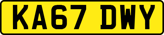 KA67DWY