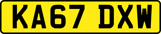 KA67DXW