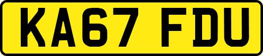 KA67FDU