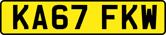 KA67FKW