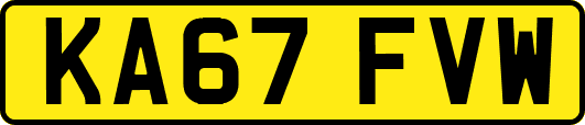KA67FVW