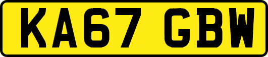 KA67GBW