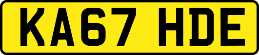 KA67HDE