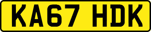 KA67HDK