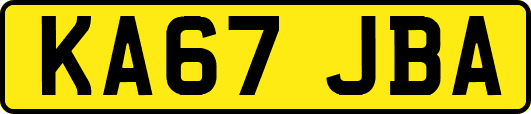 KA67JBA