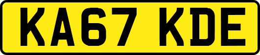 KA67KDE