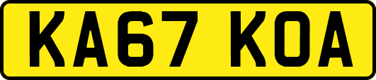 KA67KOA