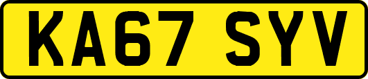 KA67SYV
