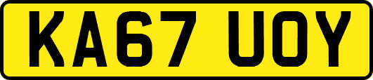 KA67UOY
