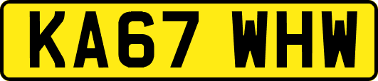 KA67WHW
