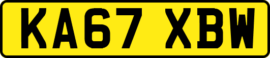 KA67XBW
