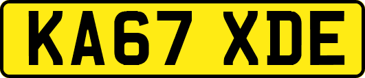 KA67XDE