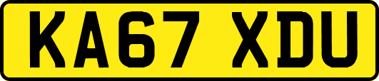 KA67XDU