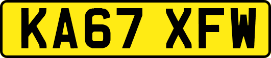 KA67XFW