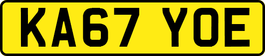 KA67YOE
