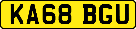 KA68BGU