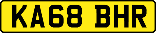 KA68BHR