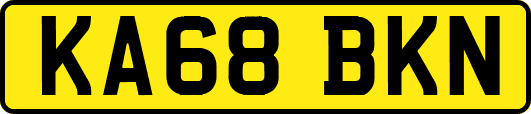 KA68BKN
