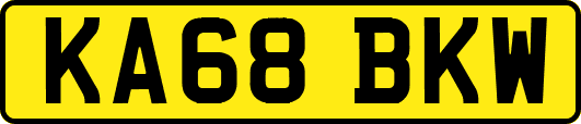 KA68BKW