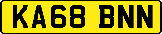 KA68BNN