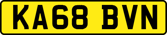 KA68BVN