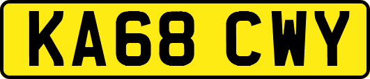 KA68CWY