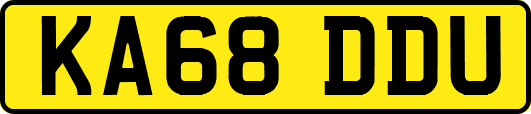 KA68DDU