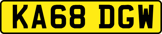 KA68DGW