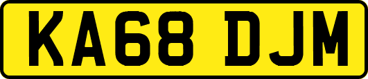 KA68DJM