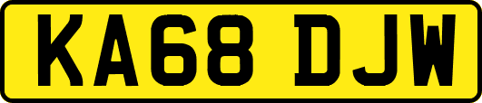 KA68DJW