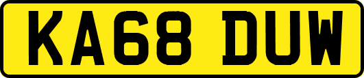 KA68DUW
