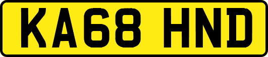 KA68HND
