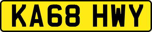 KA68HWY