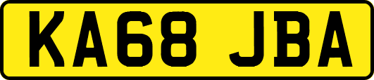 KA68JBA