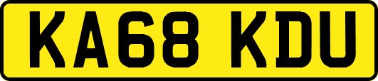 KA68KDU