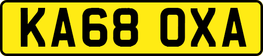 KA68OXA