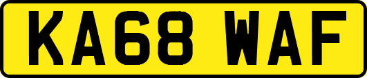 KA68WAF