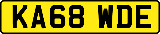 KA68WDE