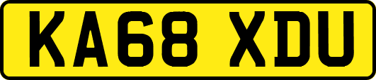 KA68XDU