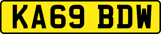 KA69BDW