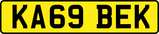KA69BEK